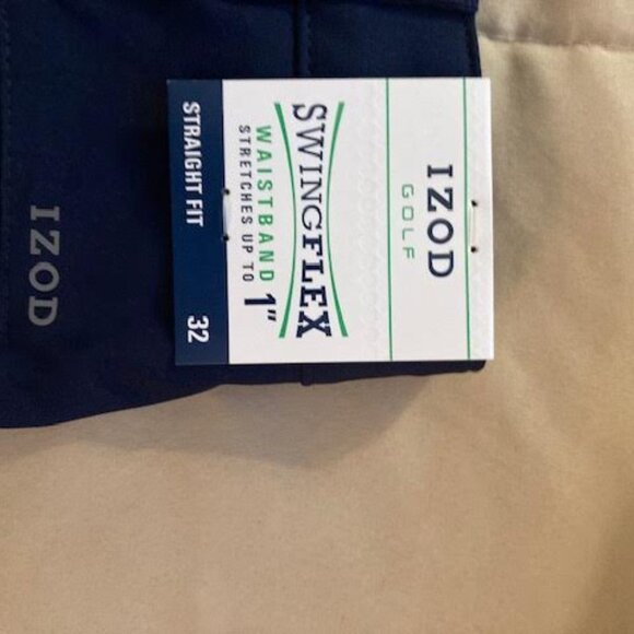 izod swingflex mens golf shorts - Picture 6 of 7